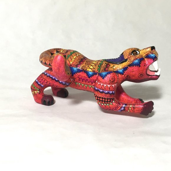 Puma Alebrije Wood Carving - Picture 11 of 16